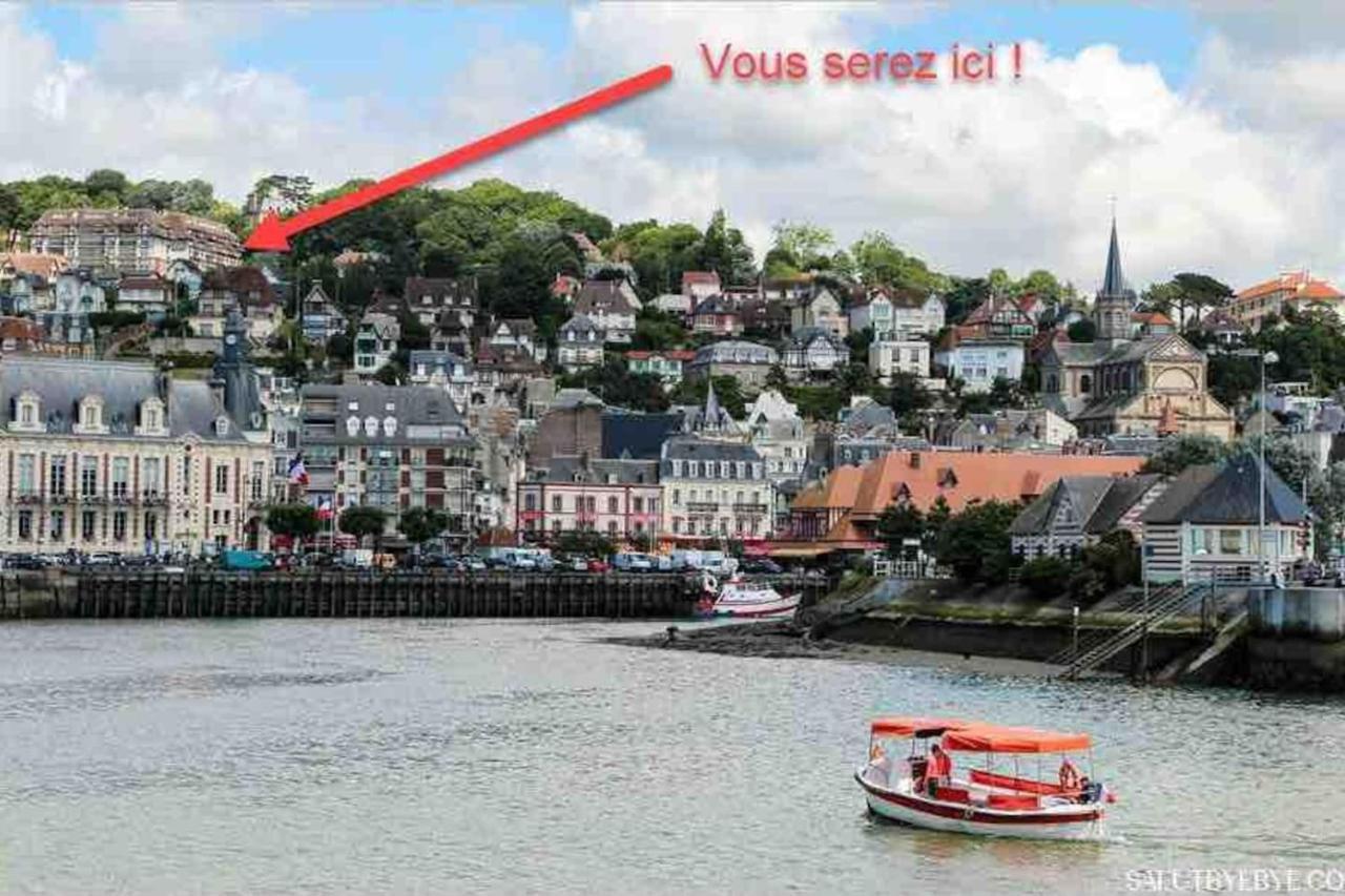 Appartement Avec Terrasse Vue Mer Trouville Sur Mer Dış mekan fotoğraf