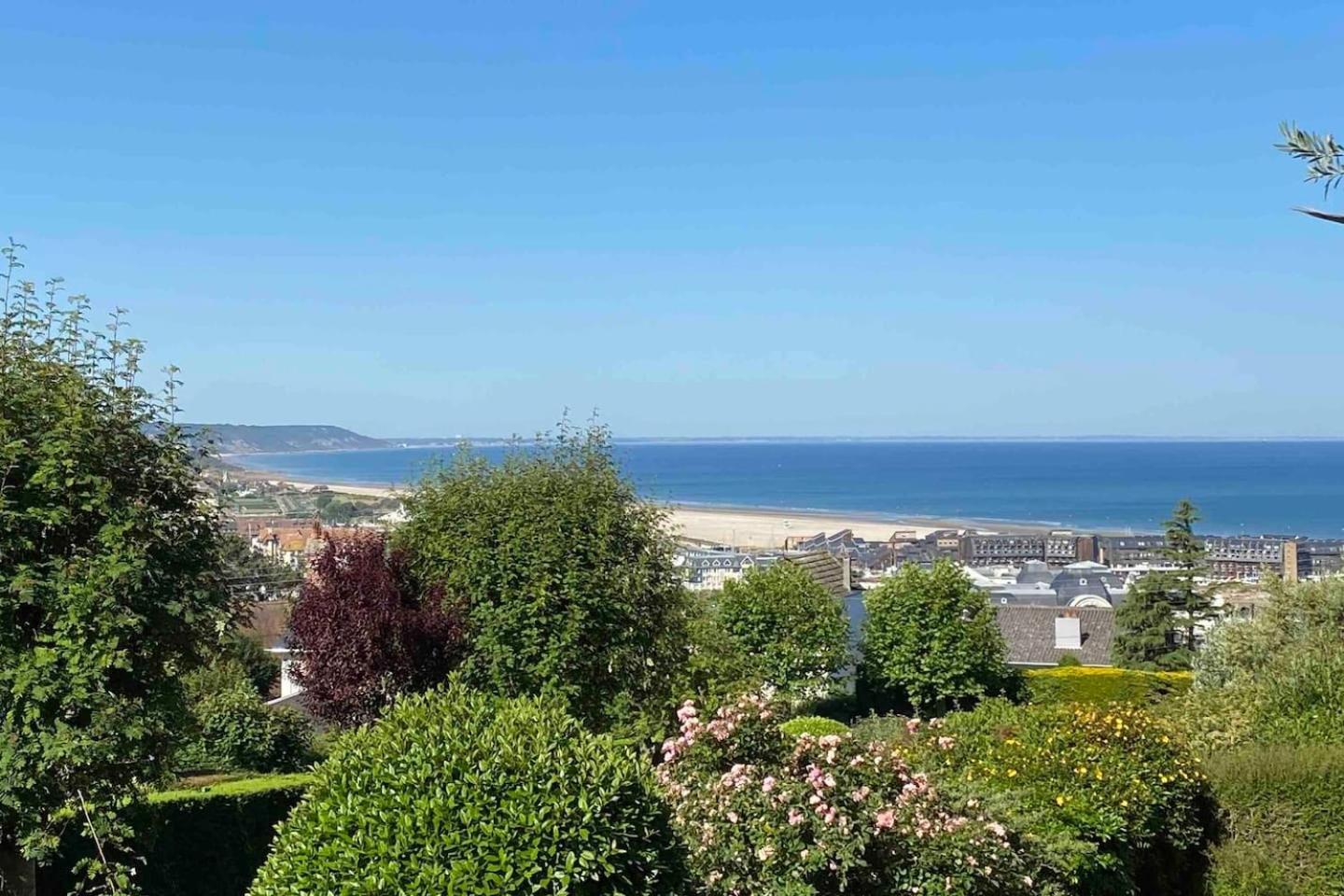 Appartement Avec Terrasse Vue Mer Trouville Sur Mer Dış mekan fotoğraf